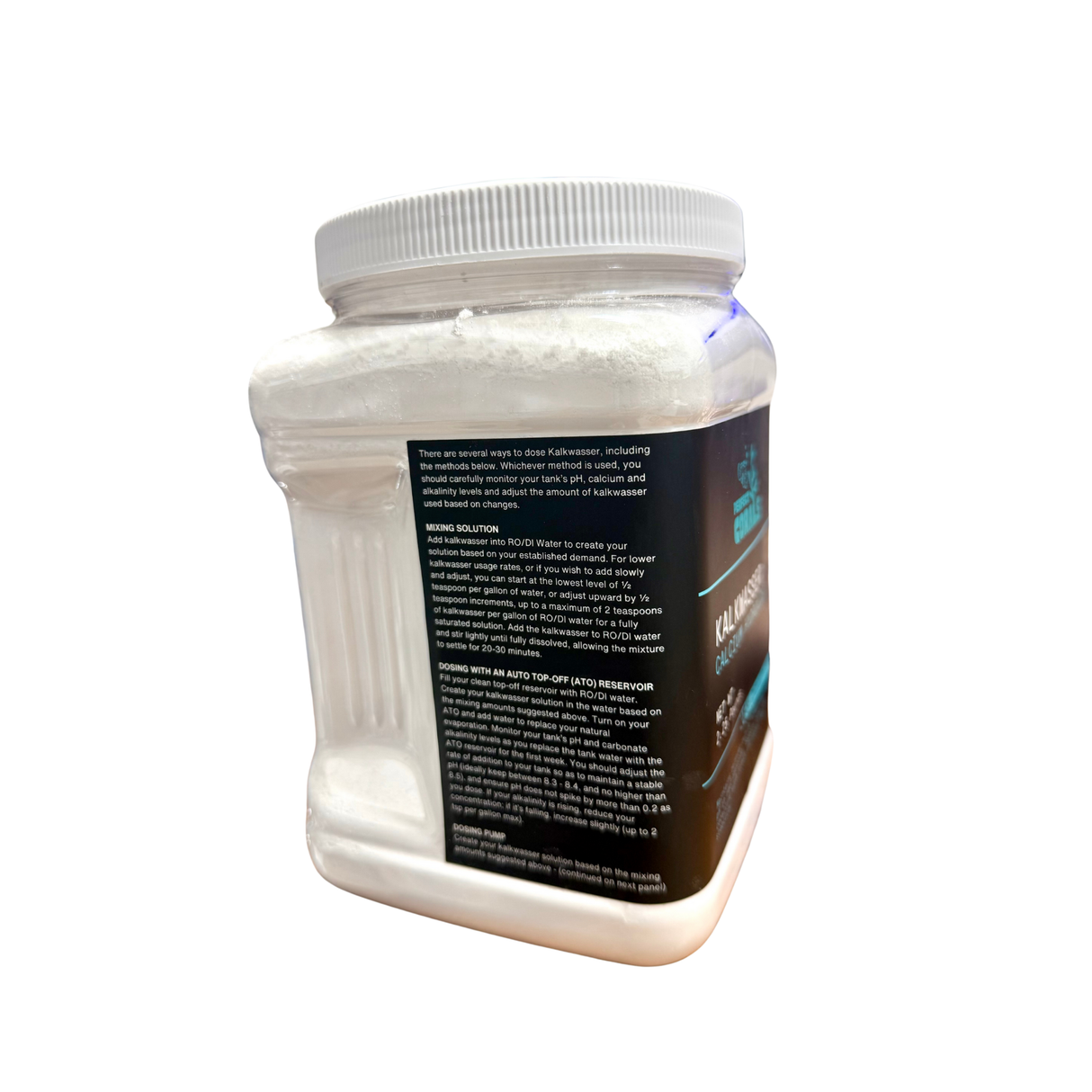 Kalkwasser, Medical Grade Calcium Hydroxide, Balanced Method to Maintain Calcium and Alkalinity in a Reef Tank