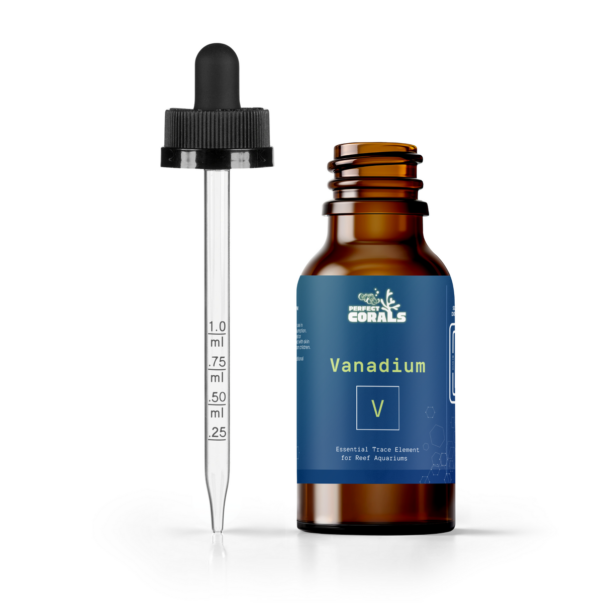 Vanadium, 120 mL, Highly Concentrated Trace Element Supplement for Reef Aquarium
