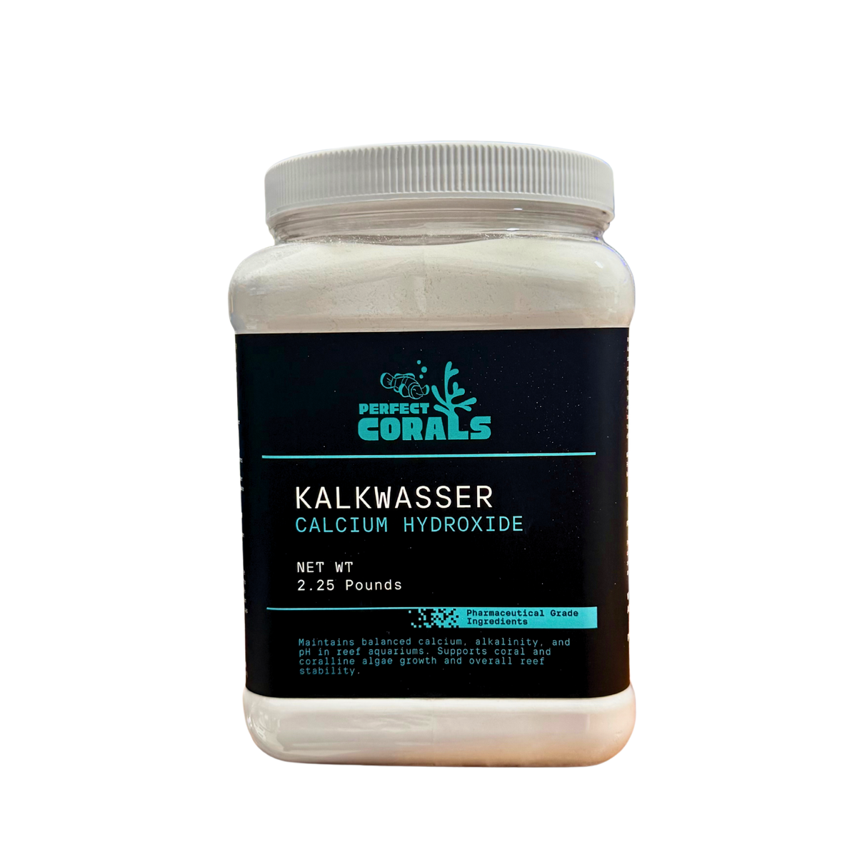 Kalkwasser, Medical Grade Calcium Hydroxide, Balanced Method to Maintain Calcium and Alkalinity in a Reef Tank