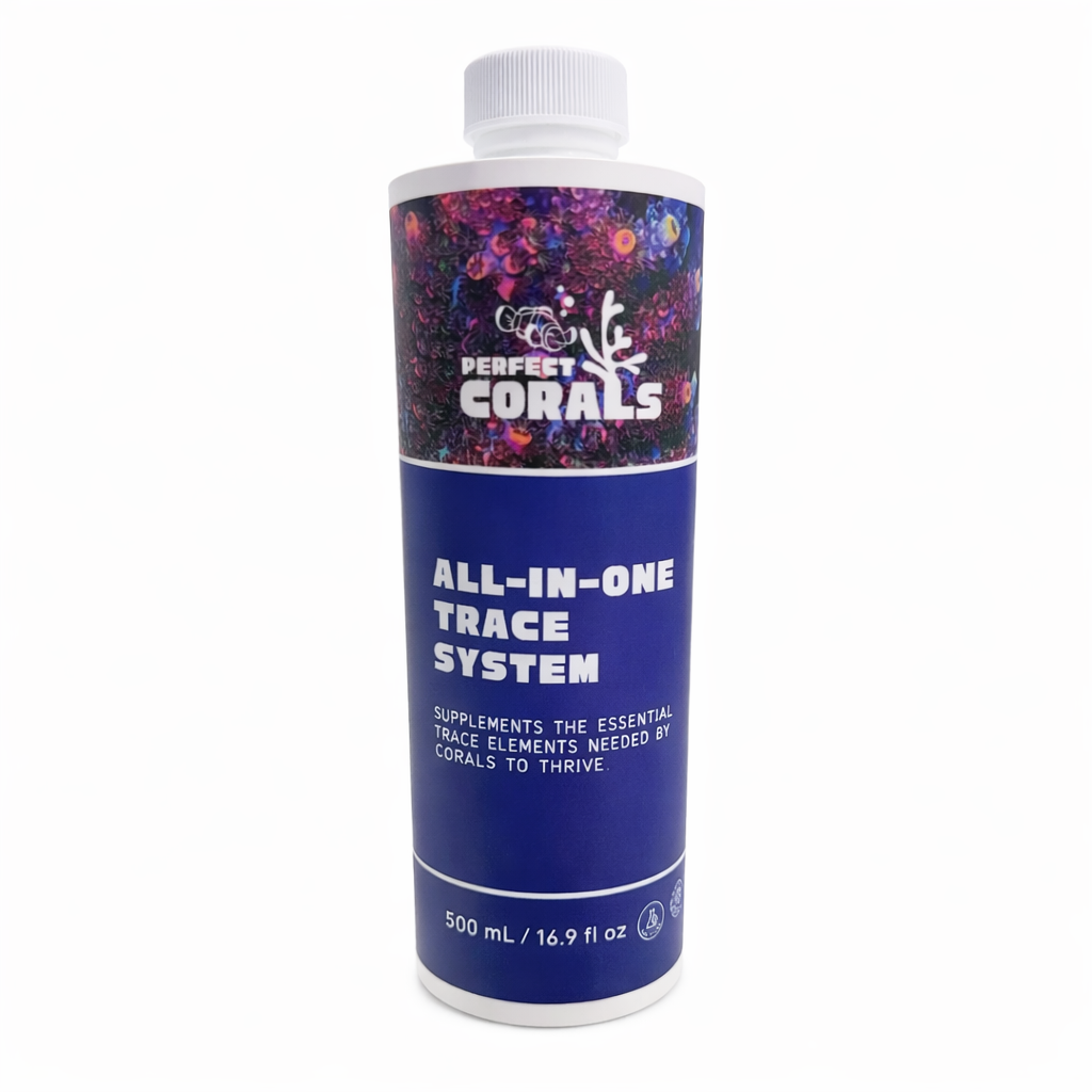 All-In-One Trace System, Concentrated formula doses all Major & Minor Trace Elements needed in a reef tank